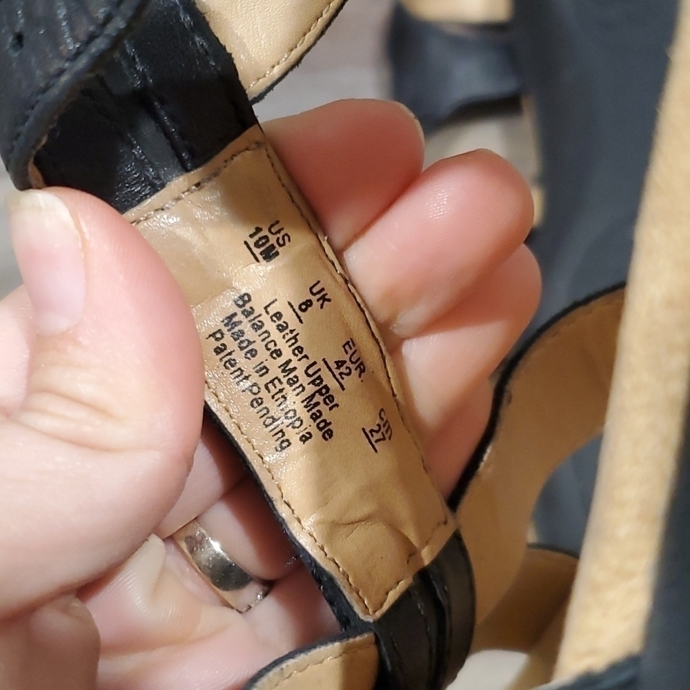 Naturalizer Women Comfort Ankle strap leather shoes sz 10M sandals - Picture 11 of 12